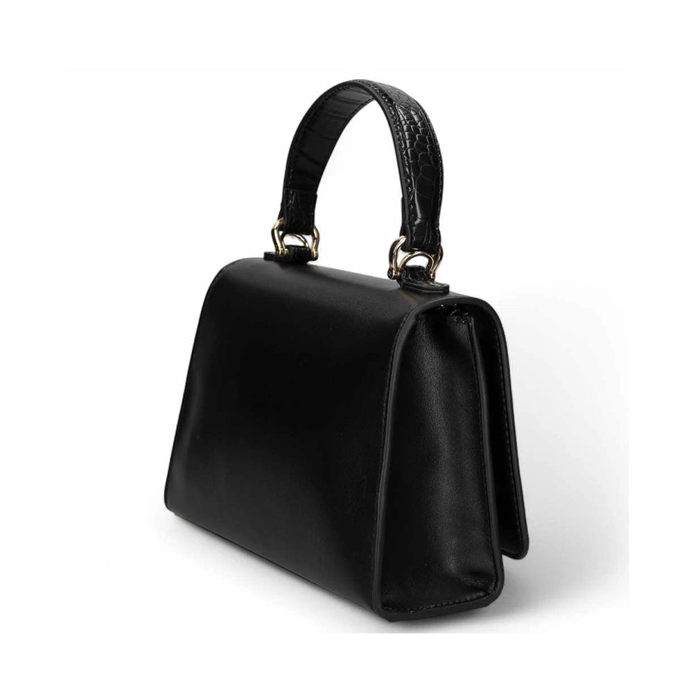 LOVE MOSCHINO Love Linie
Schwarz Handtasche mit Kokosnuss-Print-Einsätzen