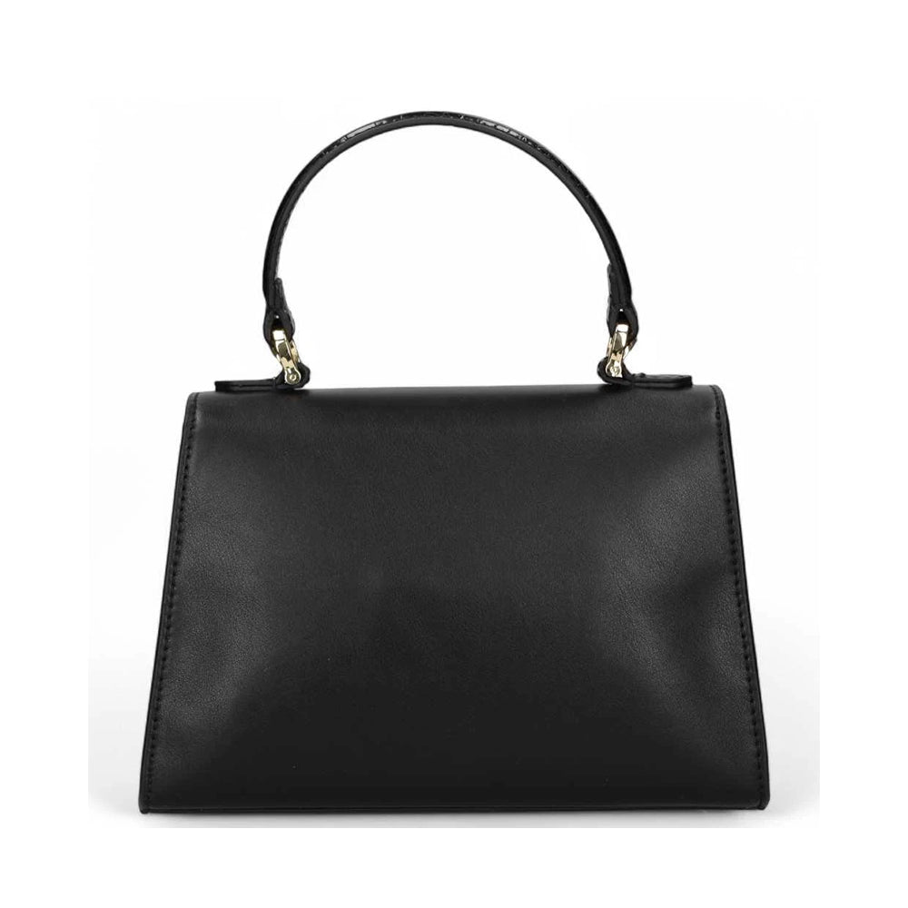 LOVE MOSCHINO Love Linie
Schwarz Handtasche mit Kokosnuss-Print-Einsätzen