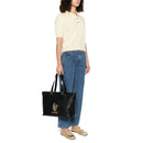 LOVE MOSCHINO Love linie
Shopping Bag in Schwarz mit Kokosnuss-Print-Einsätzen