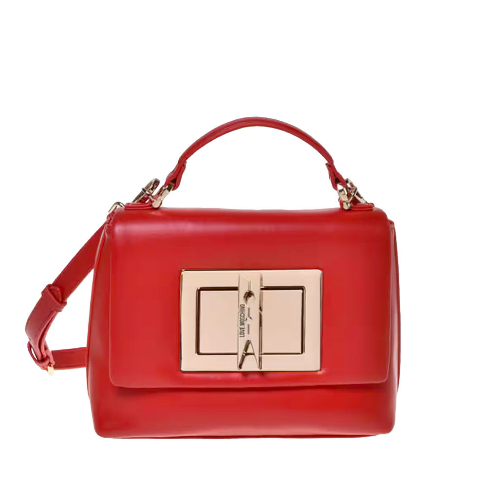 Borsa Donna a Mano LOVE MOSCHINO linea Clothespin Rosso