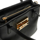 Borsa Donna a Mano con Tracolla LOVE MOSCHINO linea Clothespin Nera