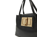 Borsa Donna a Mano con Tracolla LOVE MOSCHINO linea Clothespin Nera