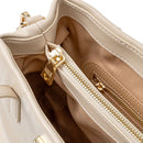 Borsa Donna a Mano con Tracolla LOVE MOSCHINO linea Clothespin Avorio