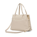Borsa Donna a Mano con Tracolla LOVE MOSCHINO linea Clothespin Avorio