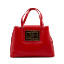 Borsa Donna a Mano con Tracolla LOVE MOSCHINO linea Clothespin Rossa