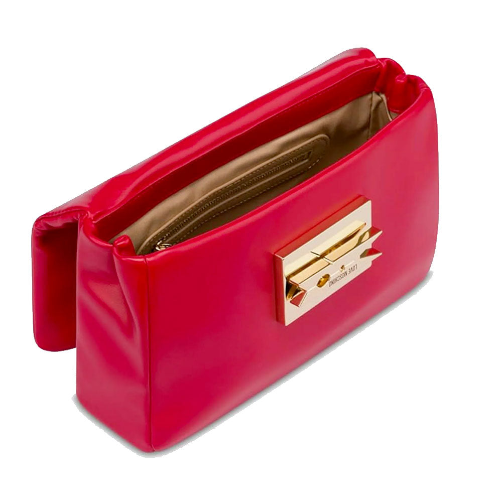 Borsa Donna a Spalla e Tracolla LOVE MOSCHINO linea Clothespin Rossa