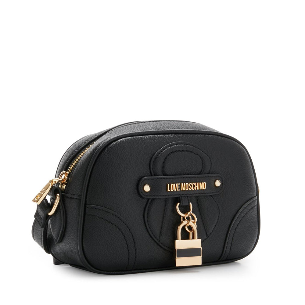 LOVE MOSCHINO PADLOCK LINIE
Schwarze Damen Umhängetasche 