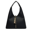 Hobo Bag Donna LOVE MOSCHINO Nera con Charm Logato