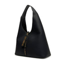 Hobo Bag Donna LOVE MOSCHINO Nera con Charm Logato