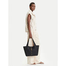 Shopping Bag Donna LOVE MOSCHINO Nera con Charm Logato