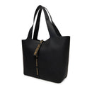 Shopping Bag Donna LOVE MOSCHINO Nera con Charm Logato