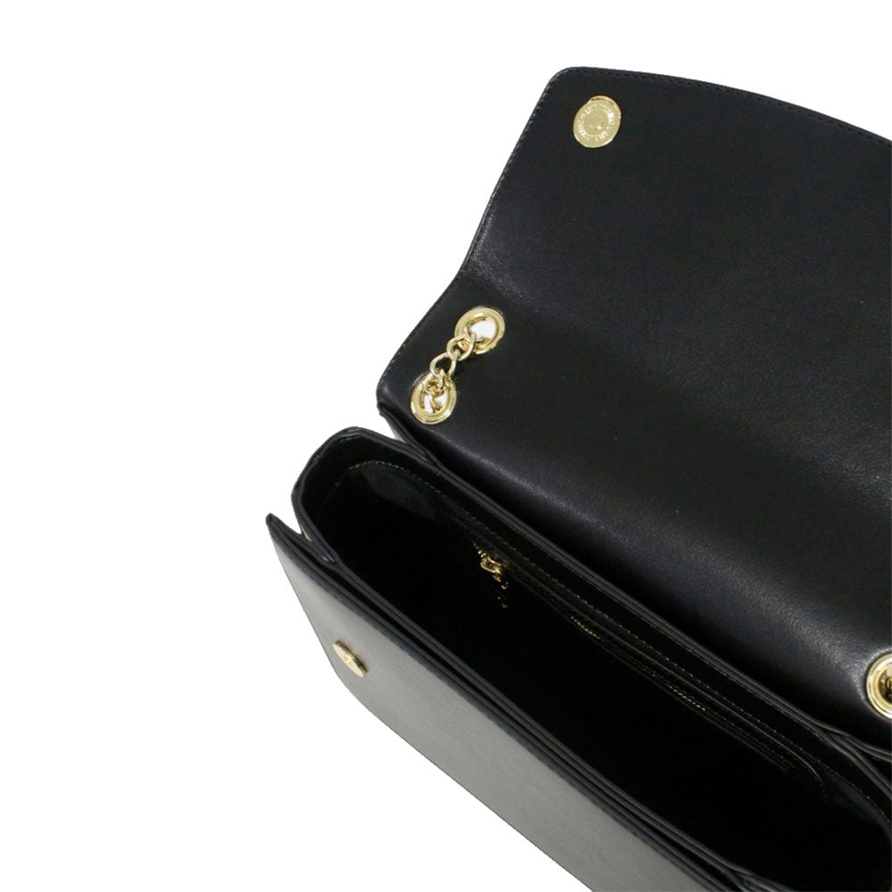 Borsa a Spalla e a Tracolla LOVE MOSCHINO Nera con Cuore Nero con Logo