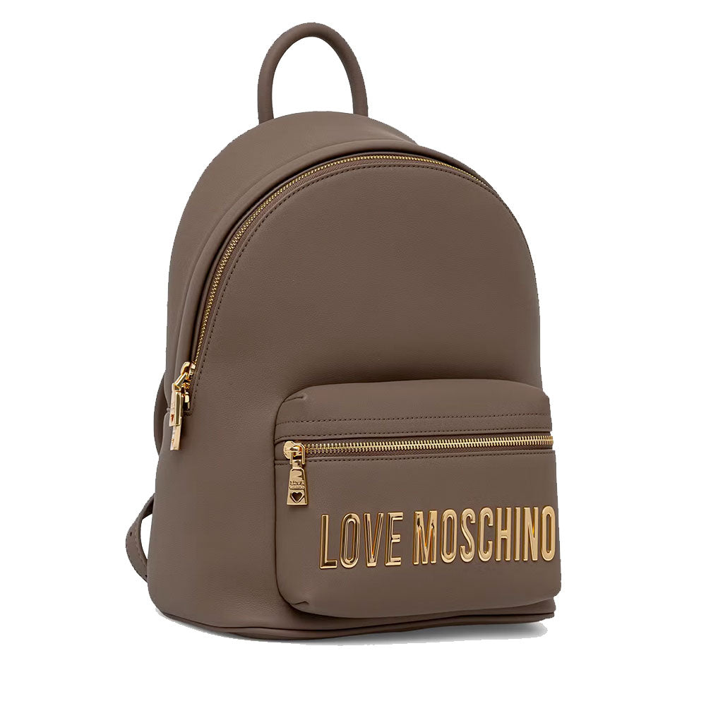 Zaino Donna LOVE MOSCHINO linea Bold Bag color Fango
