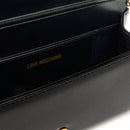 Clutch Donna con Tracolla LOVE MOSCHINO linea Smart Daily Bag Nera con Cuore Logato