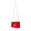 Clutch Donna con Tracolla LOVE MOSCHINO linea Smart Daily Bag Rosso con Cuore Logato