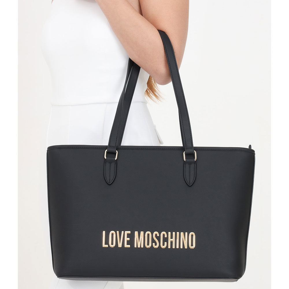 Borsa Donna Shopping LOVE MOSCHINO linea Bold Bag colore Nero