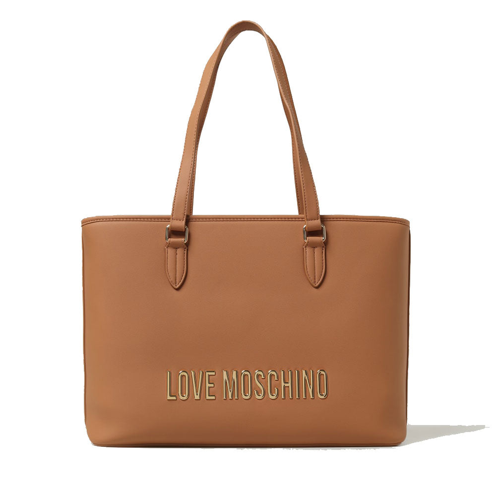 Borsa Donna Shopping LOVE MOSCHINO linea Bold Bag color Cammello