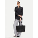 Borsa Donna Shopping LOVE MOSCHINO linea Bold Bag colore Nero e Nikel