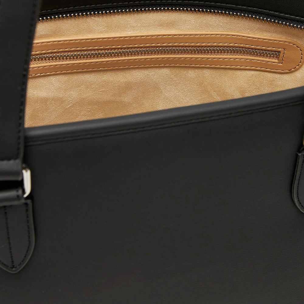 Borsa Donna Shopping LOVE MOSCHINO linea Bold Bag colore Nero e Nikel