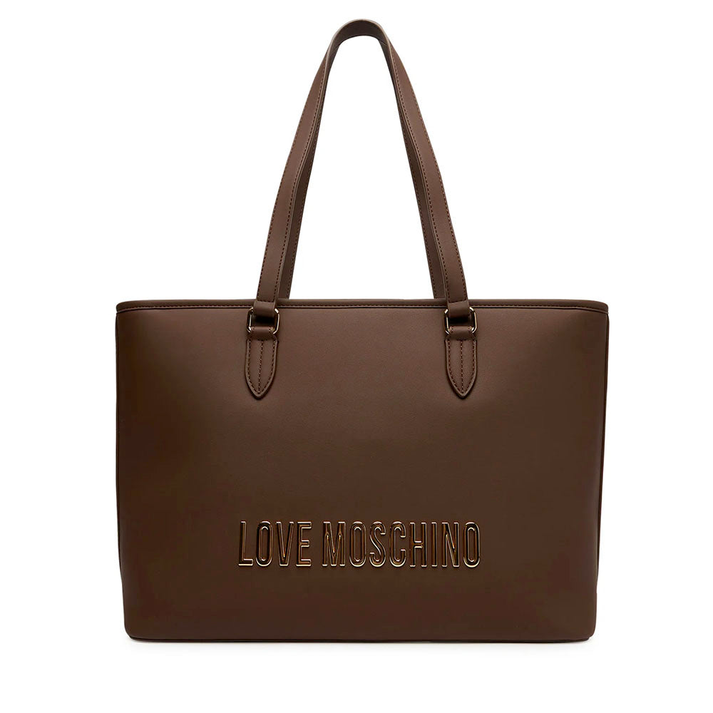 Borsa Donna Shopping LOVE MOSCHINO linea Bold Bag Testa di Moro