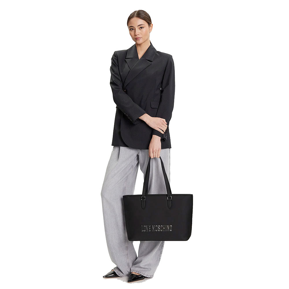 Borsa Donna Shopping LOVE MOSCHINO linea Bold Bag colore Nero
