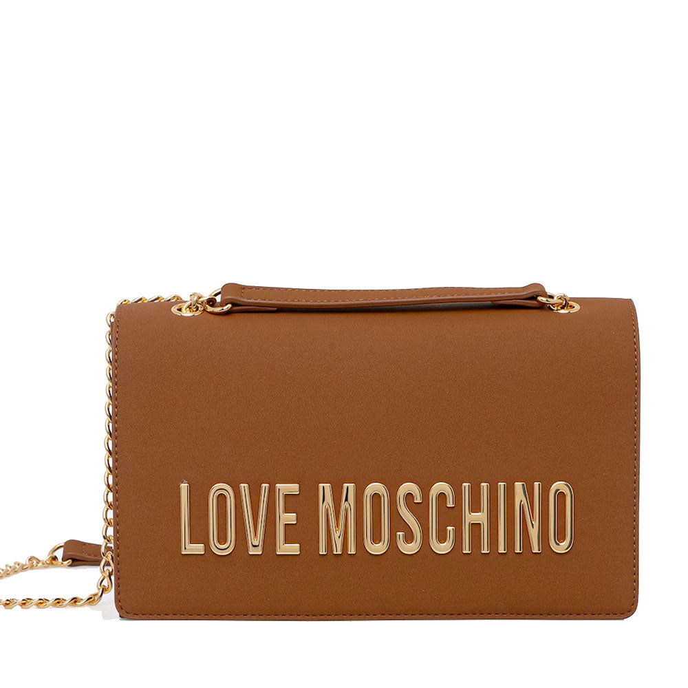 Borsa Donna a Spalla e a Tracolla LOVE MOSCHINO linea Bold Bag color Cuoio