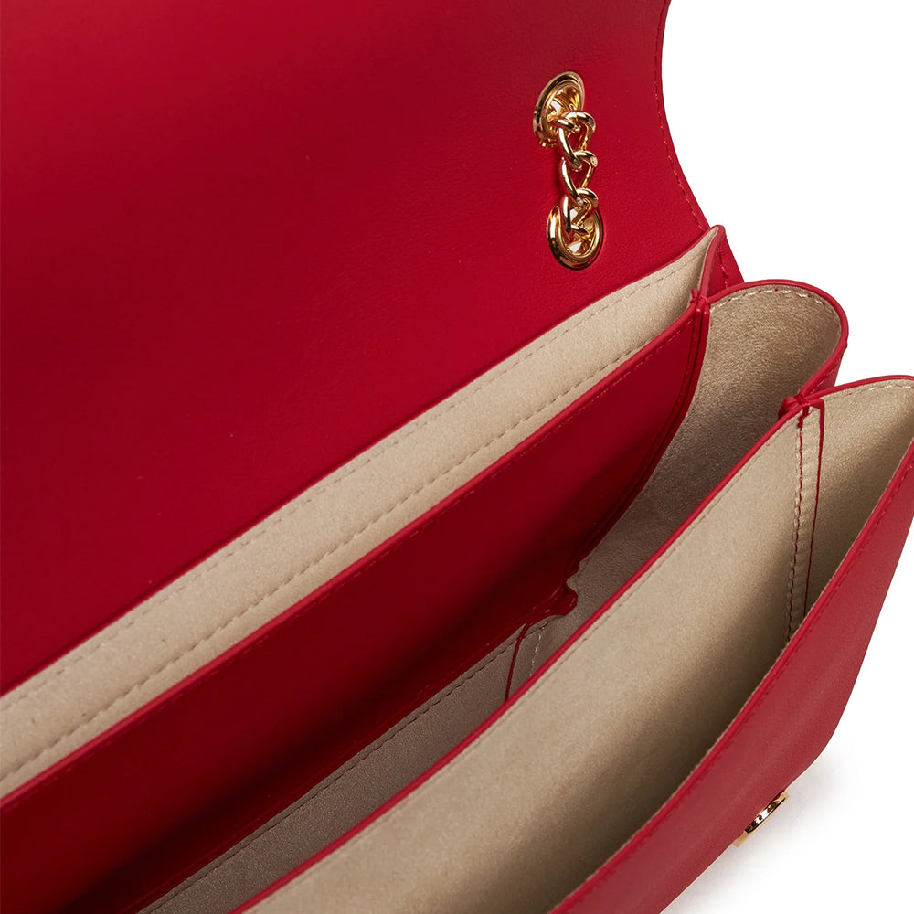 LOVE MOSCHINO BOLD BAG LINIE
Schulter und Umhängetasche in Rot