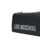 Damen Schultertasche und Crossbody Bag LOVE MOSCHINO Bold Bag Linie in Schwarz und Nikel