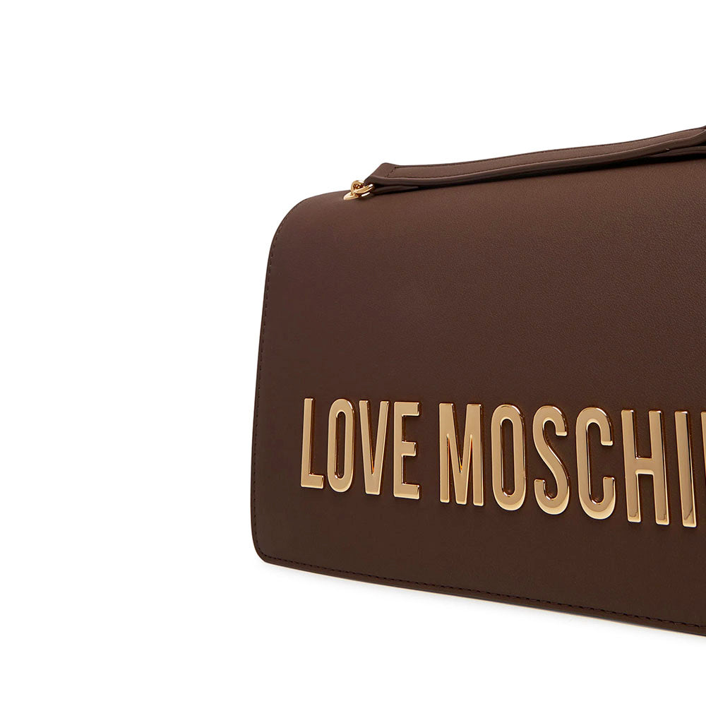 Borsa Donna a Spalla e a Tracolla LOVE MOSCHINO linea Bold Bag Testa di Moro