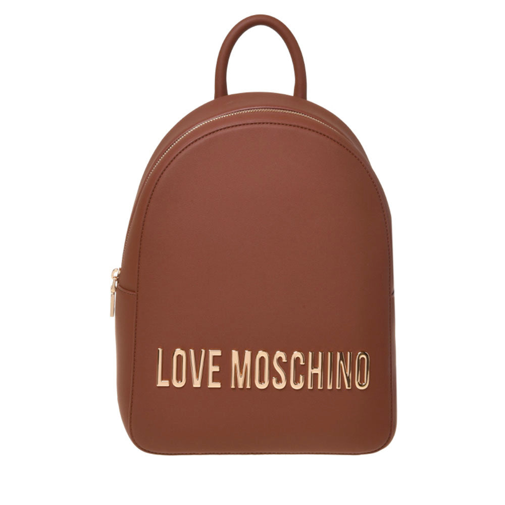 Zaino Donna LOVE MOSCHINO linea Bold Bag color Cuoio