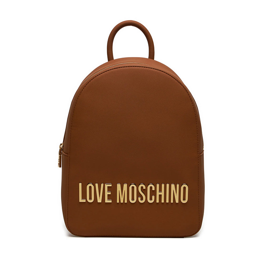 Zaino Donna LOVE MOSCHINO linea Bold Bag color Castagna