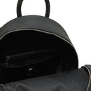LOVE MOSCHINO Damen Rucksack, Bold Bag Line, Schwarz und Nikel