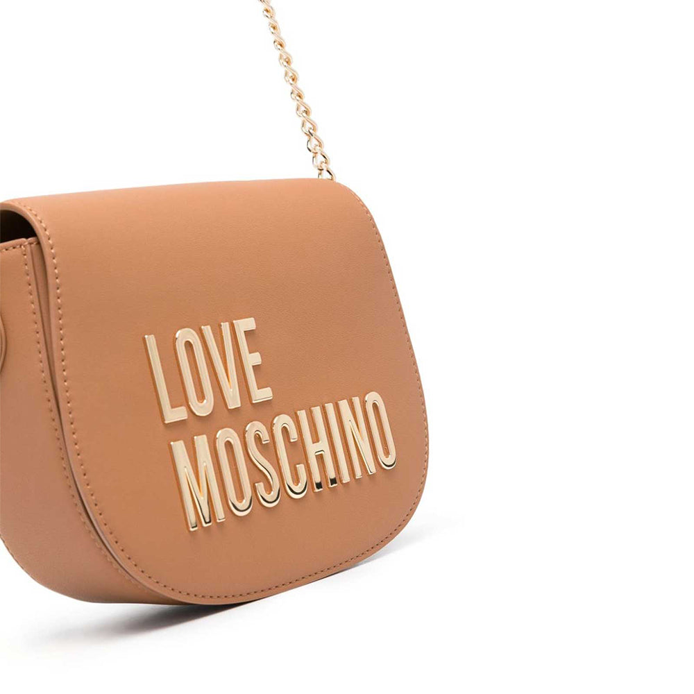 Borsa Donna a Tracolla LOVE MOSCHINO linea Bold Bag color Cammello