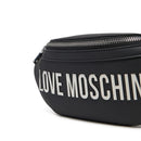 Marsupio Donna LOVE MOSCHINO linea Bold Bag Nero e Nikel
