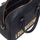 Damenhandtasche mit Schultergurt LOVE MOSCHINO Bold Bag-Linie in Schwarz