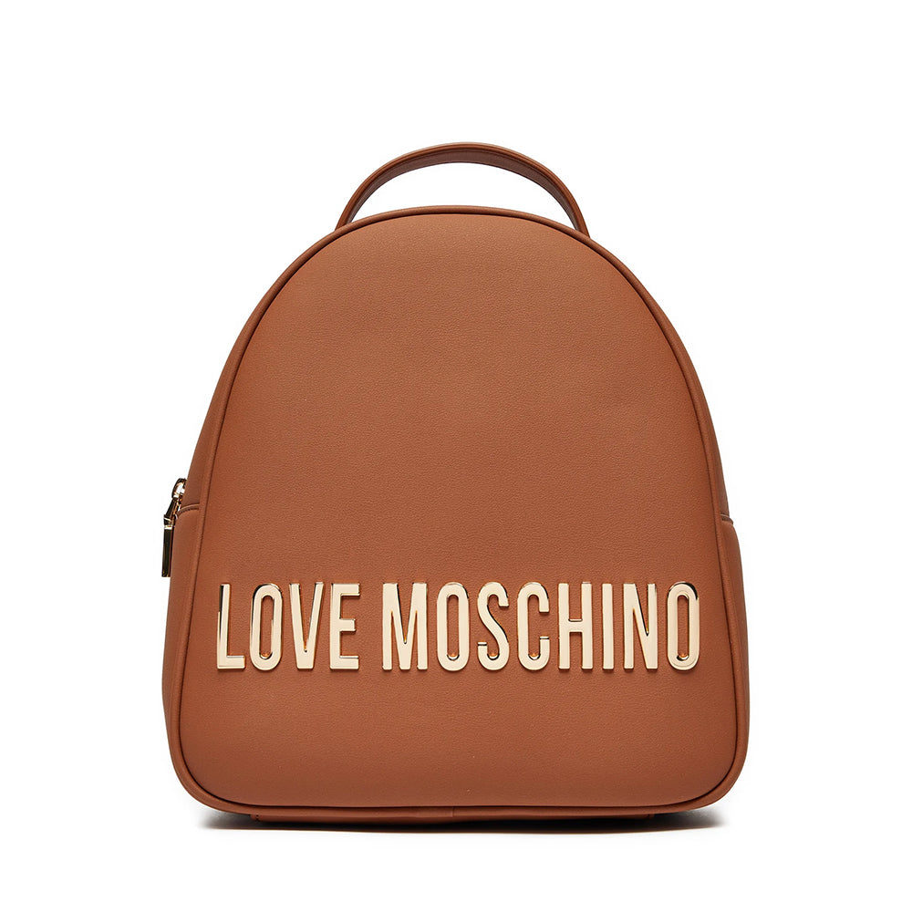 LOVE MOSCHINO MAXI LETTERING LINIE
Kleiner Damenrucksack in Walnussfarbe