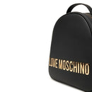 Zaino Donna Small LOVE MOSCHINO linea Maxi Lettering Nero