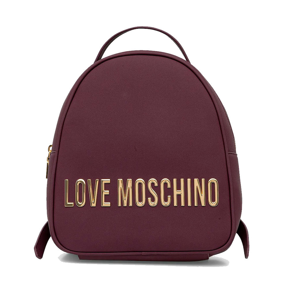 Zaino Donna Small LOVE MOSCHINO linea Maxi Lettering color Vino
