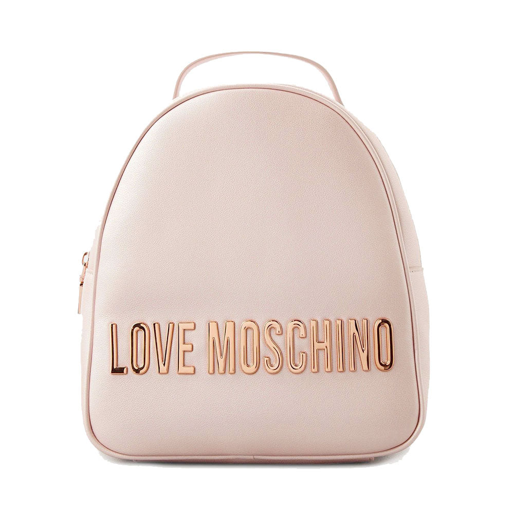 Zaino Donna Small LOVE MOSCHINO linea Maxi Lettering Metallic Powder