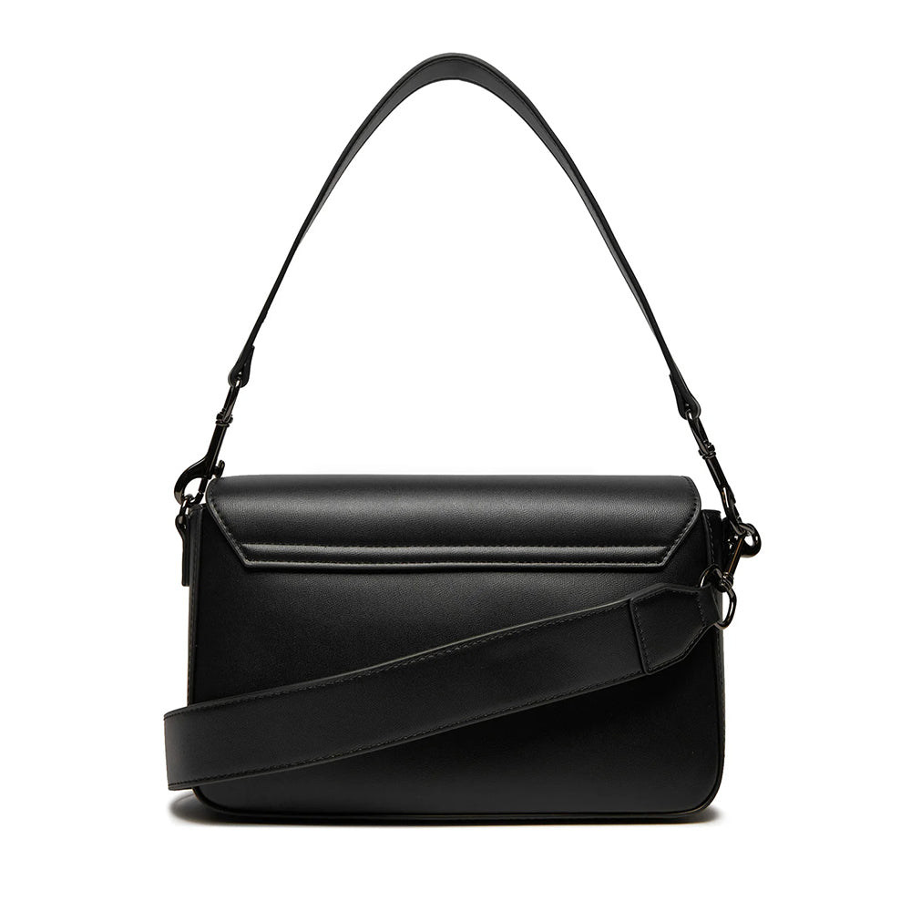 Borsa a Spalla con Tracolla LOVE MOSCHINO linea Uptown Nero