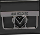 Umhängetasche mit Schultergurt LOVE MOSCHINO Uptown-Linie Schwarz