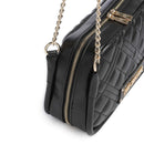 LOVE MOSCHINO Quilted Linie 
Umhängetasche in Schwarz
