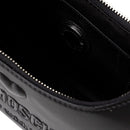 Borsa Donna a Tracolla LOVE MOSCHINO linea Made with Love Nera e Nikel