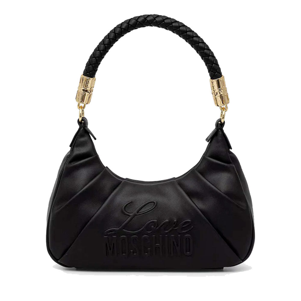 Borsa Donna Sottospalla LOVE MOSCHINO in Ecopelle Nera