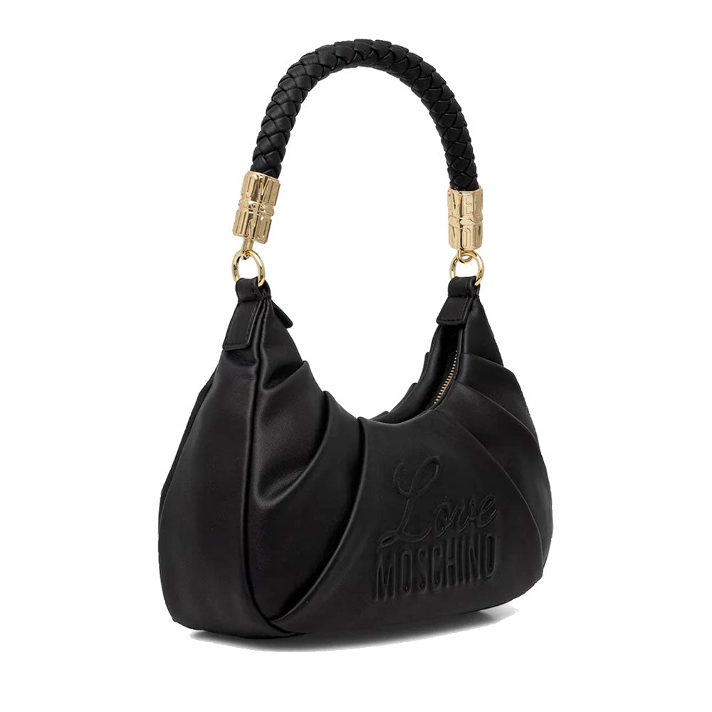 Borsa Donna Sottospalla LOVE MOSCHINO in Ecopelle Nera