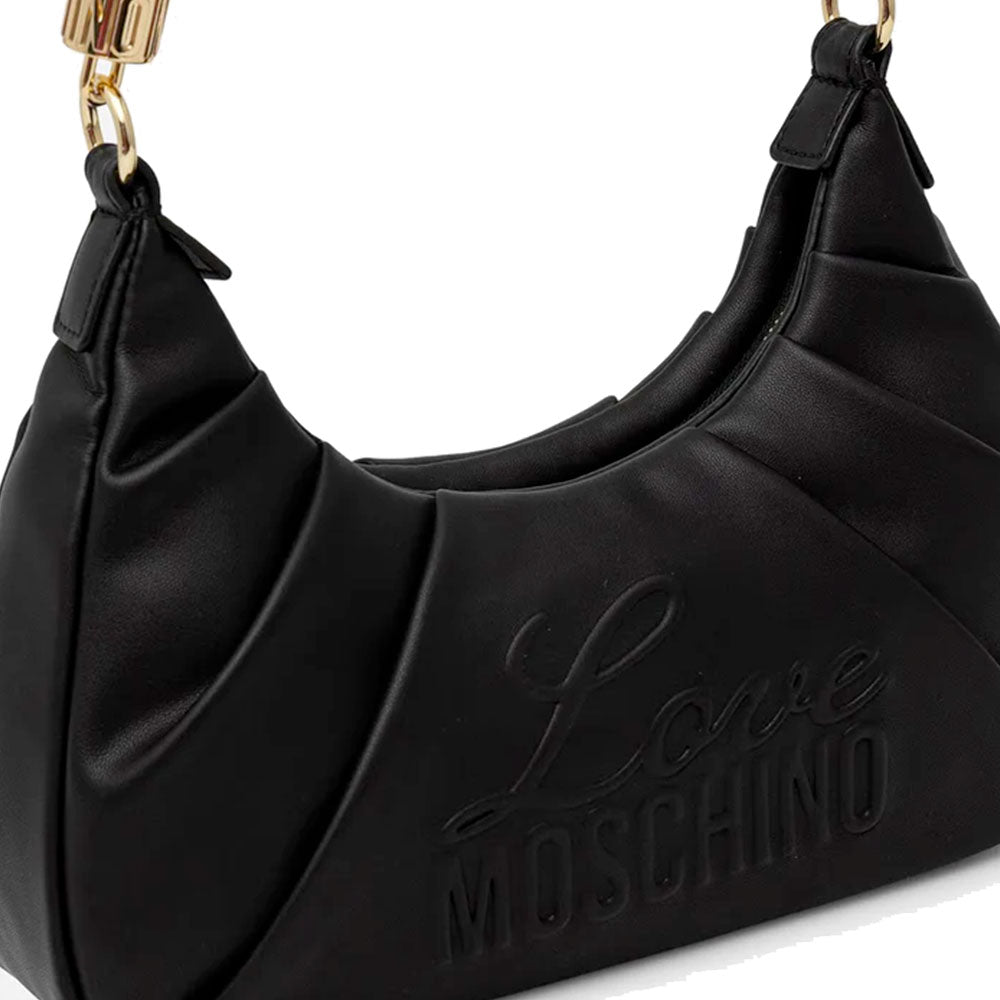 Borsa Donna Sottospalla LOVE MOSCHINO in Ecopelle Nera