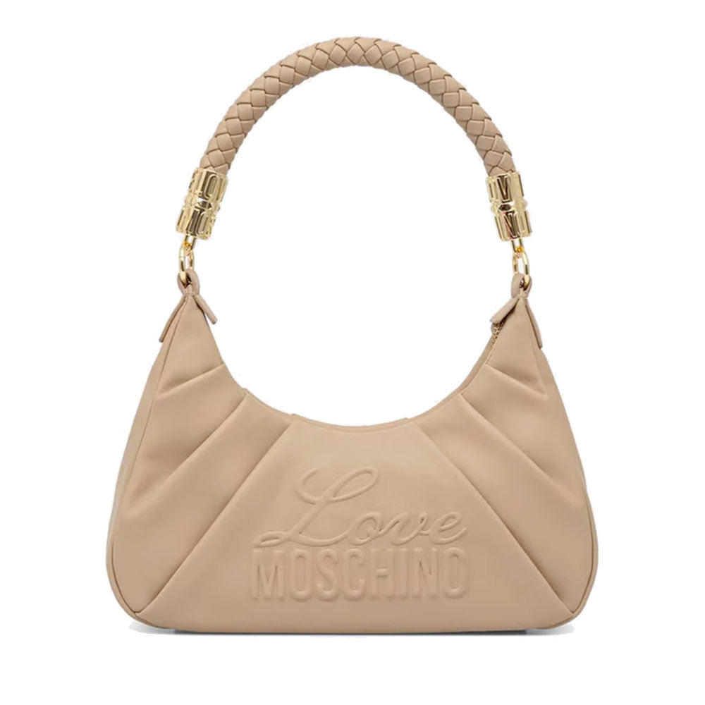 Borsa Donna Sottospalla LOVE MOSCHINO in Ecopelle Taupe