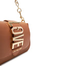 Borsa Donna a Spalla e Tracolla LOVE MOSCHINO linea Lovebug color Cammello