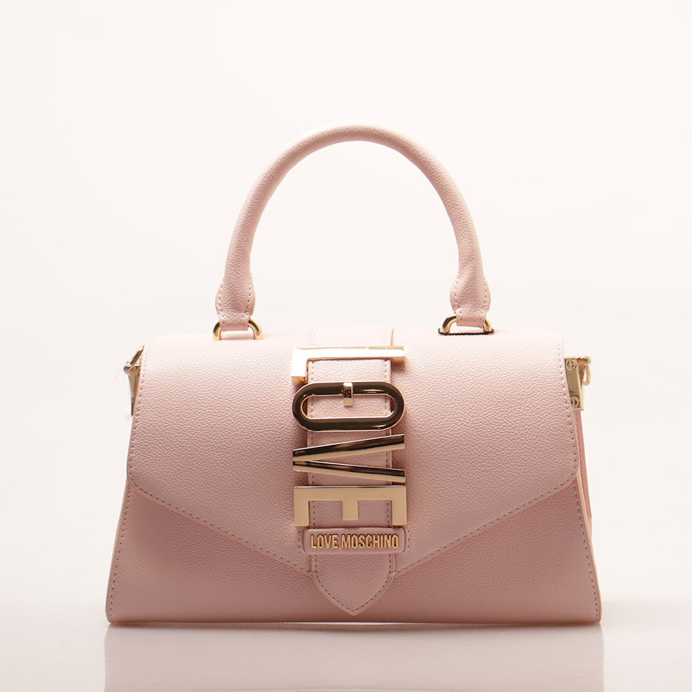 Borsa Donna a Mano LOVE MOSCHINO linea Lovebug Cipria