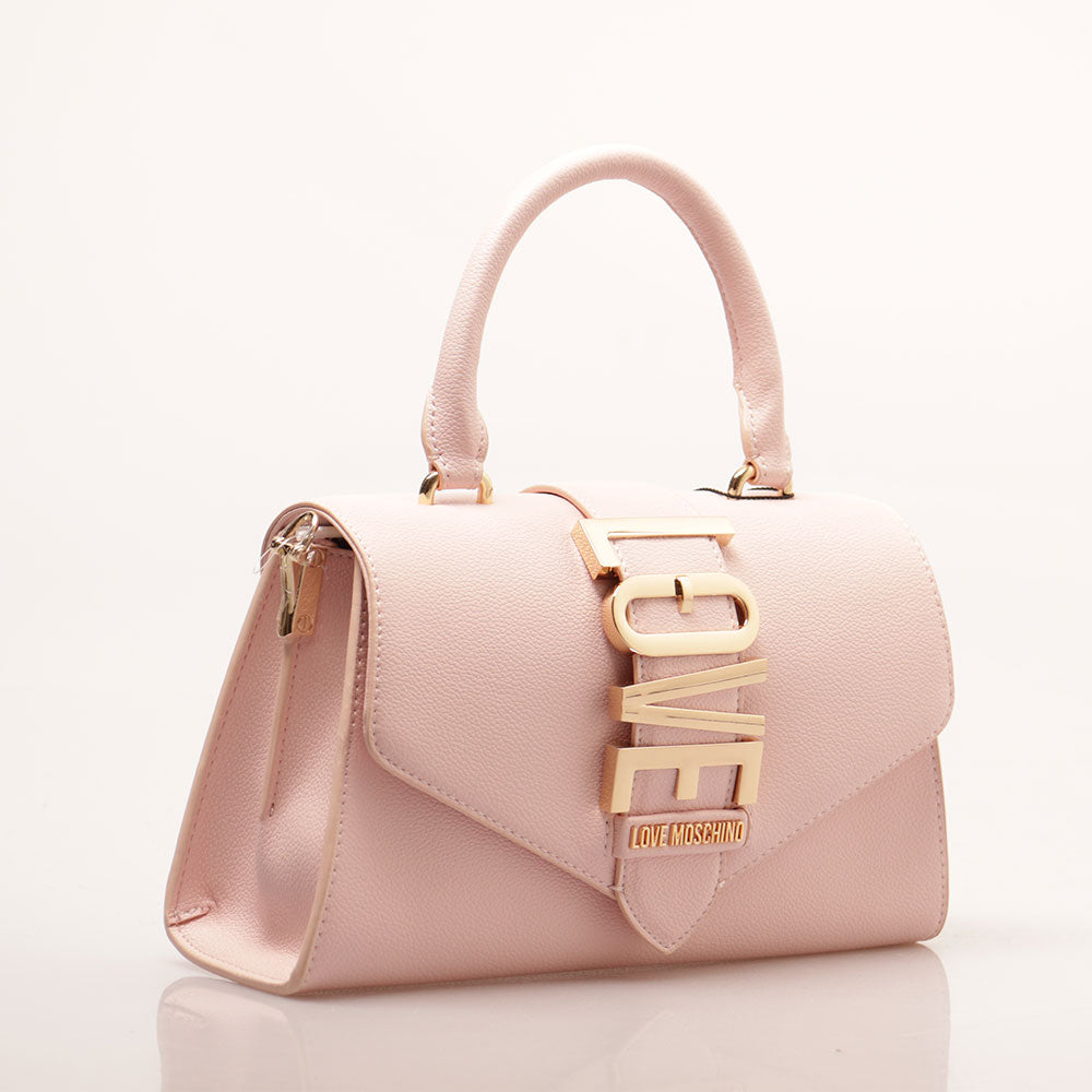 Borsa Donna a Mano LOVE MOSCHINO linea Lovebug Cipria